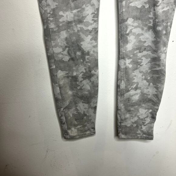 NWT‎ Spanx Stone Washed Camouflage Pull-On Jean-ish Ankle Leggings Size XL - Picture 7 of 11